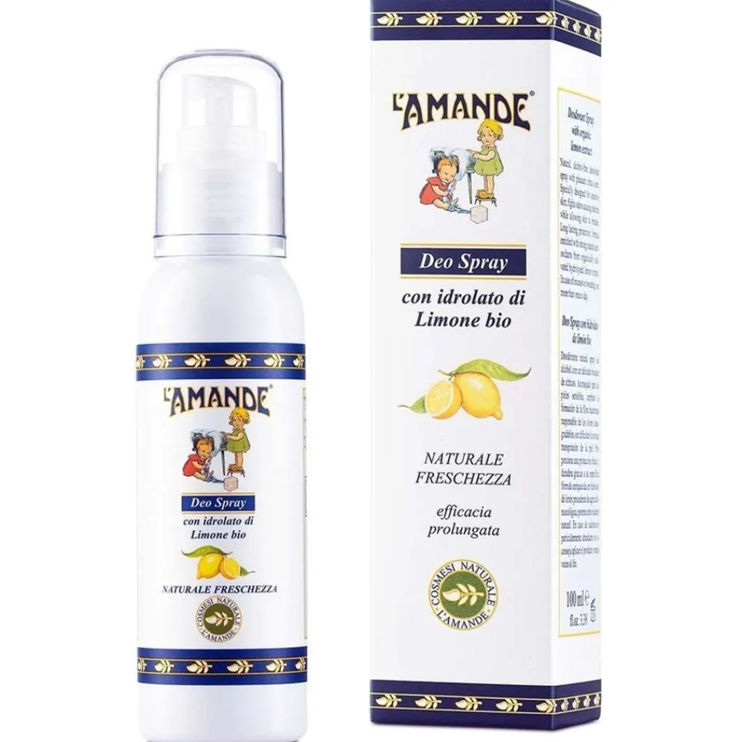 Deodorante Spray Limone Bio>L' Amande Online