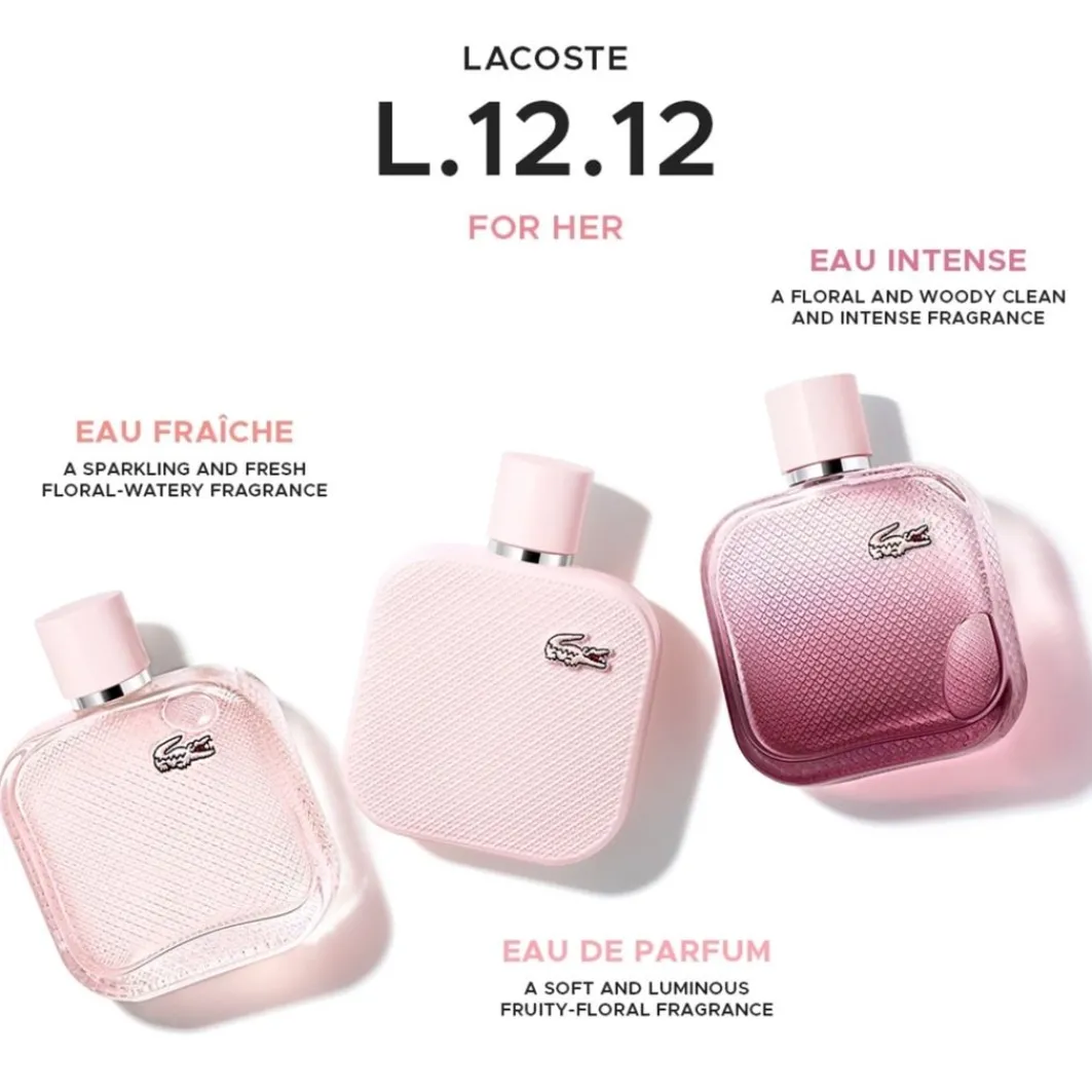 L.12.12 Rose Eau Intense>Lacoste Shop