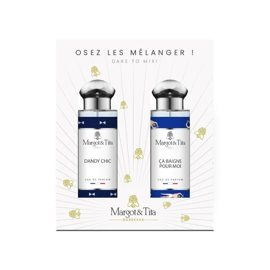 Dare To Mix Gift Box Dandy Chic & Ca Baigne Pour Moi>Margot & Tita Clearance