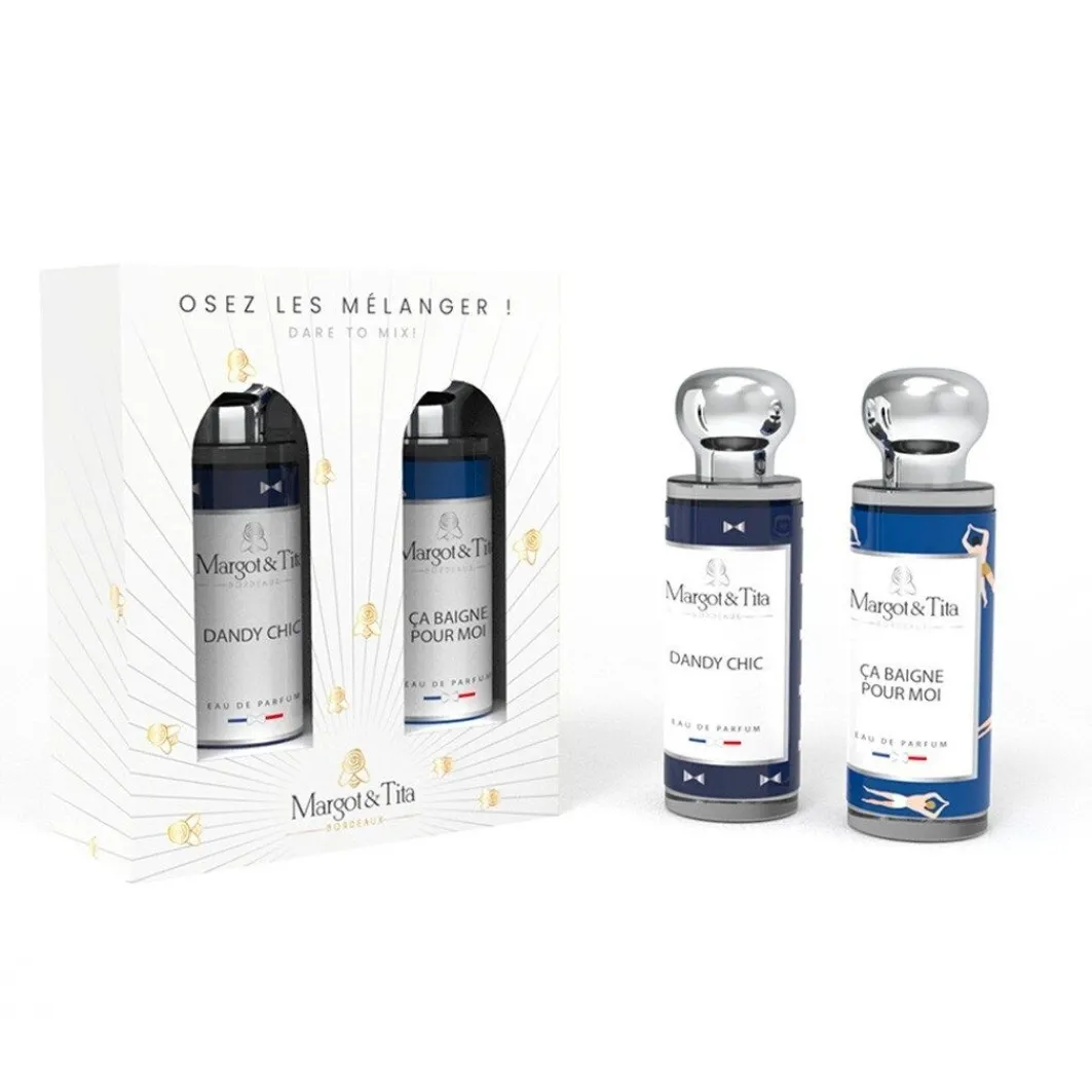 Dare To Mix Gift Box Dandy Chic & Ca Baigne Pour Moi>Margot & Tita Clearance