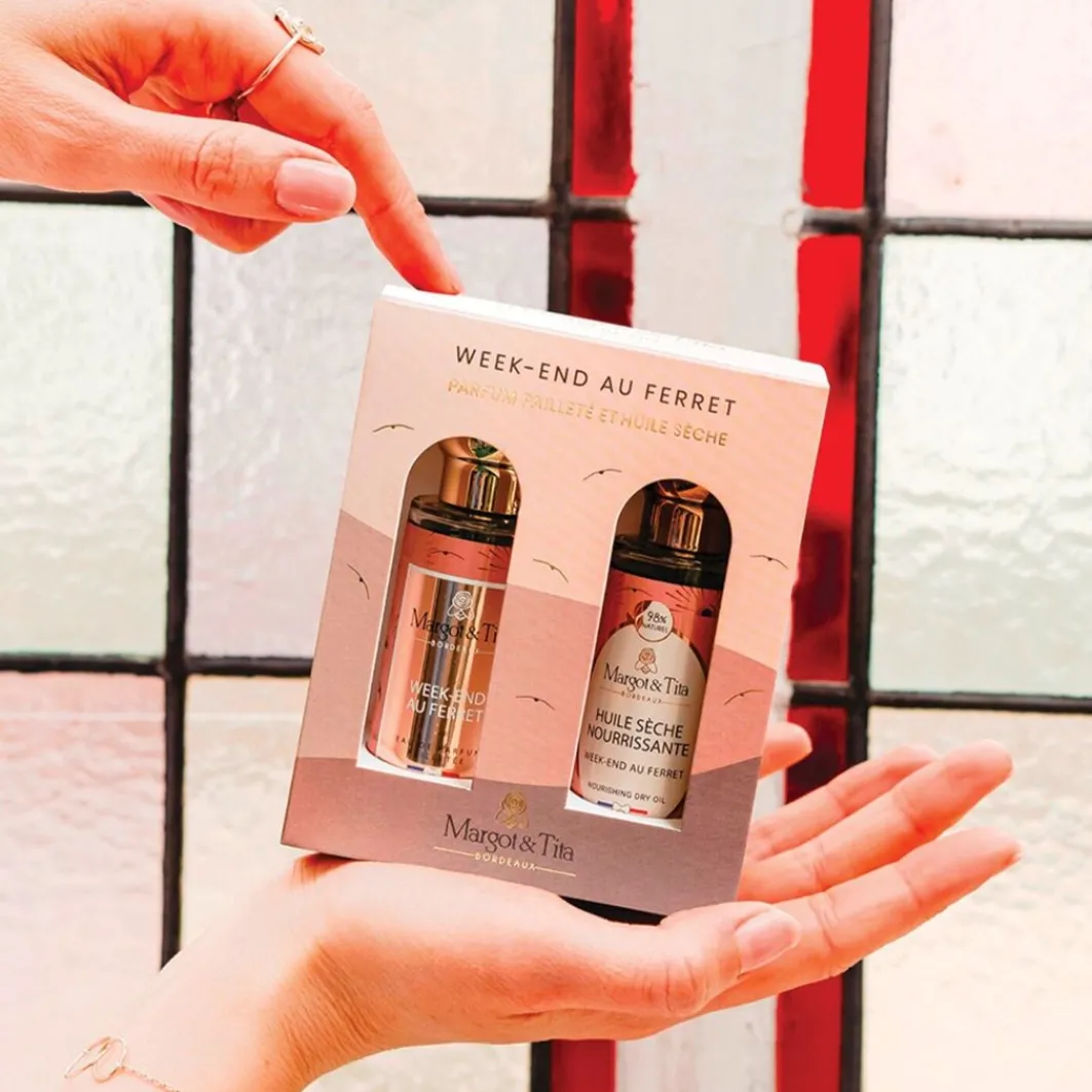 Duo Box Week-End Au Ferret Dry Oil & Perfume>Margot & Tita Hot