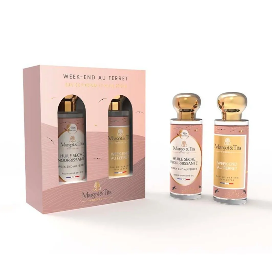 Duo Box Week-End Au Ferret Dry Oil & Perfume>Margot & Tita Hot