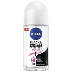 Invisible Black & White Original Deodorante Roll-On>NIVEA Outlet