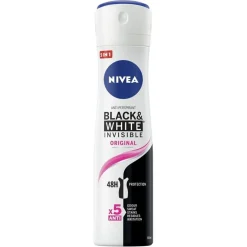 Invisible Black & White Original Deodorante Spray>NIVEA Clearance