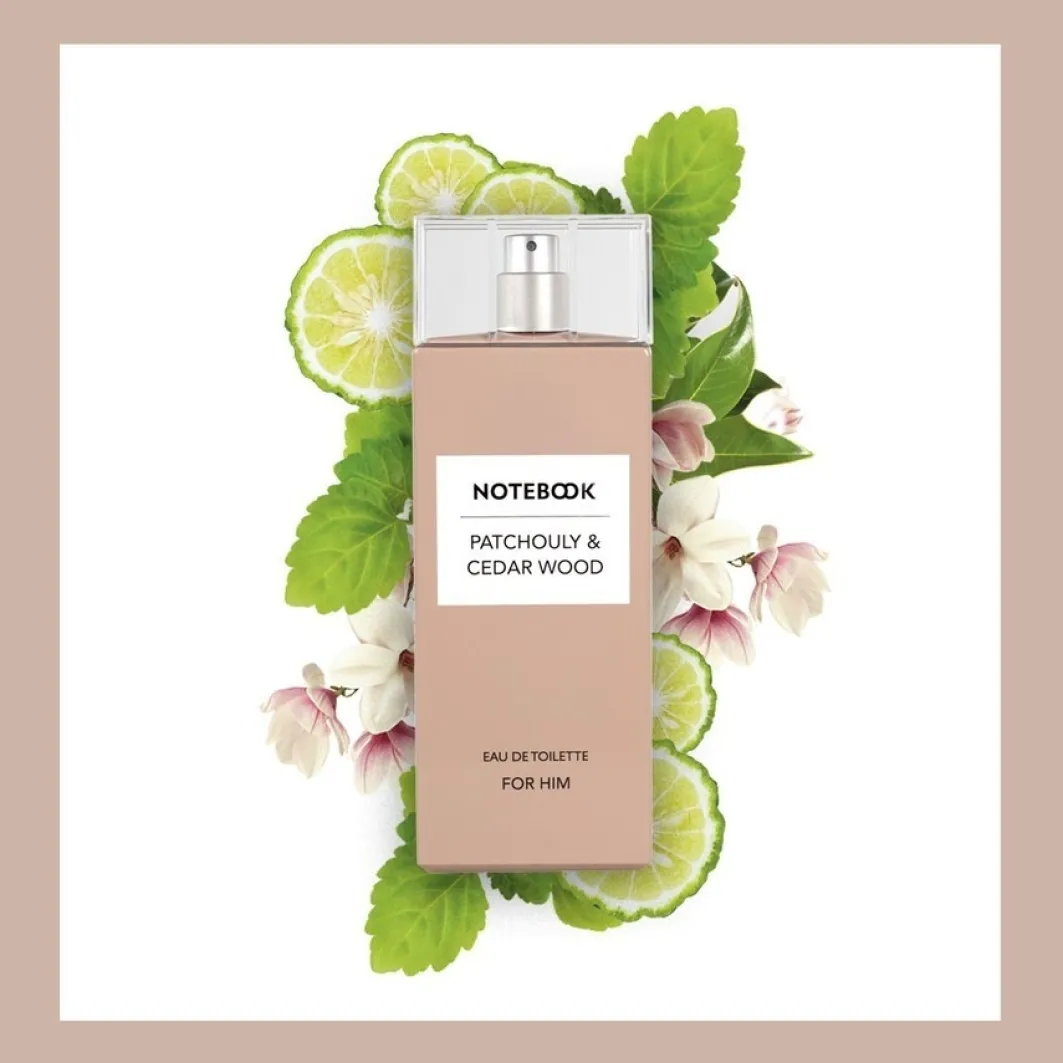 Notebook Fragranze Maschili^ Fragrances: Eau De Toilette Patchouly & Cedar Wood
