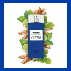 Notebook Fragranze Maschili^ Fragrances: Eau De Toilette Bergamot & Sandal Wood