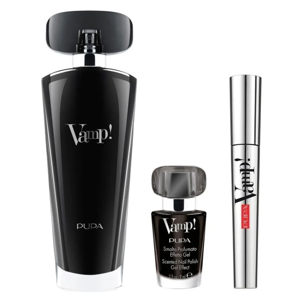 Vamp Vamp! Eau De Parfum +Mascara + Smalto Profumato Effetto Gel>Pupa Fashion