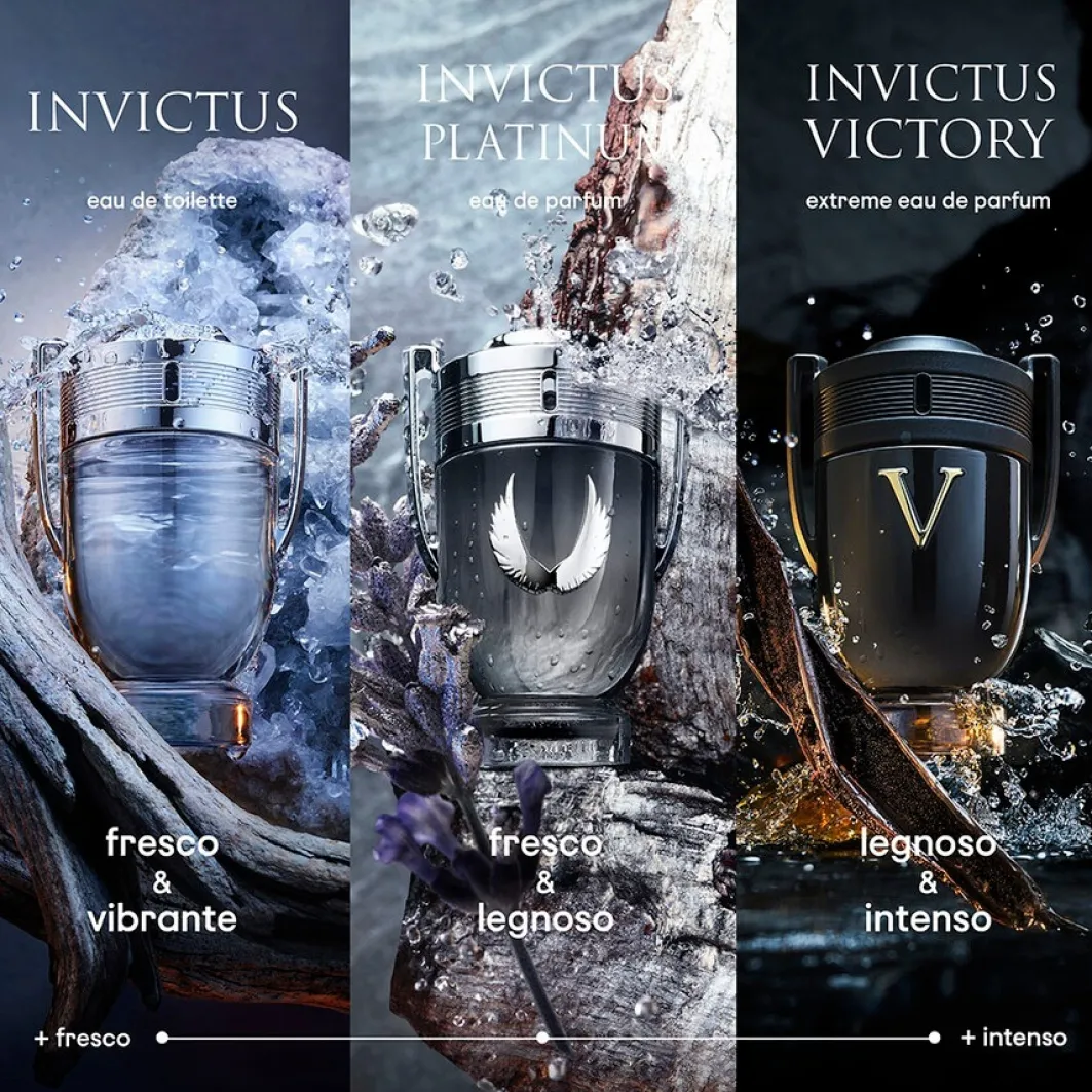 Rabanne Fragranze Maschili^ Invictus Invictus Platinum