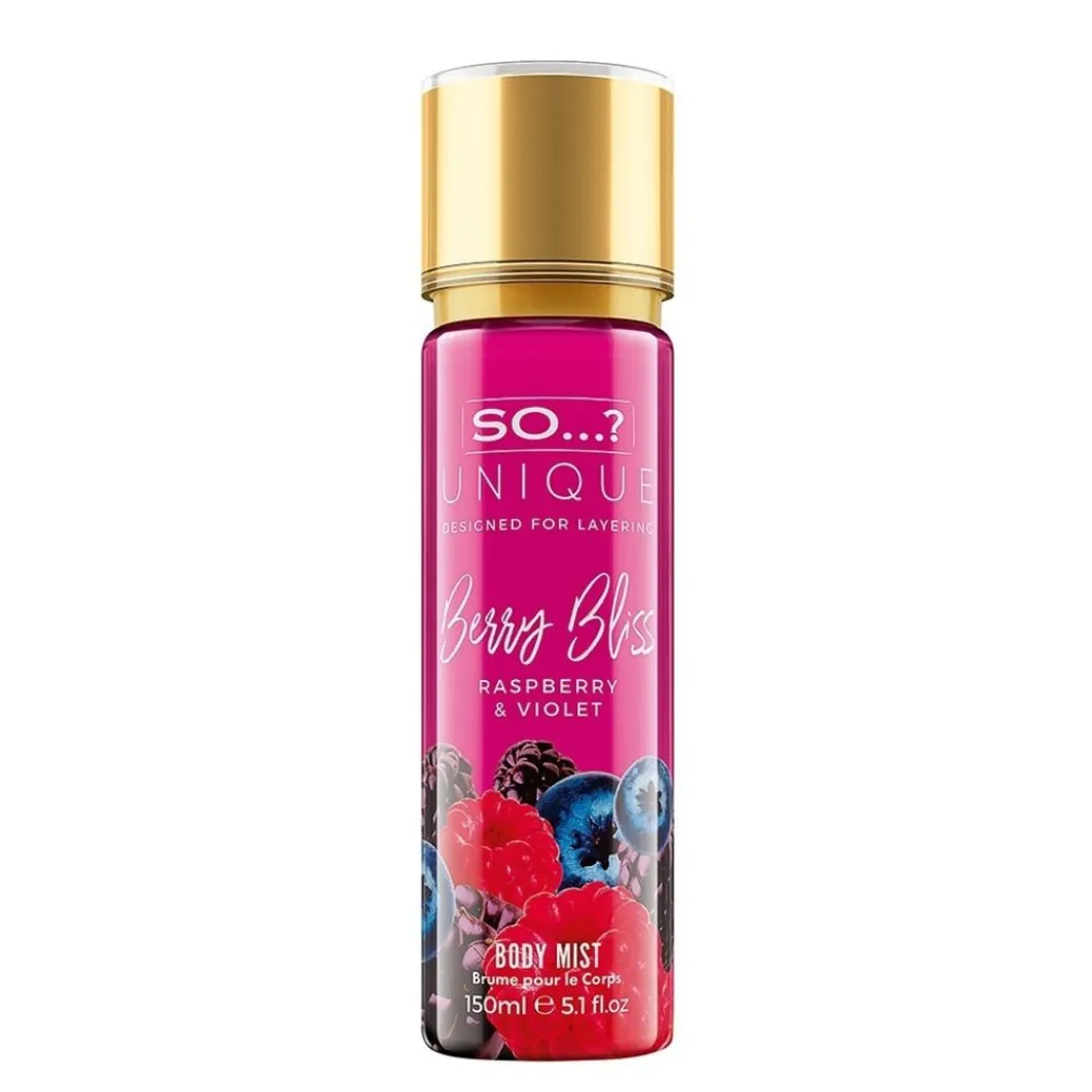 So...? Unique So...? Unique Berry Bliss Body Mist>So… ? Store