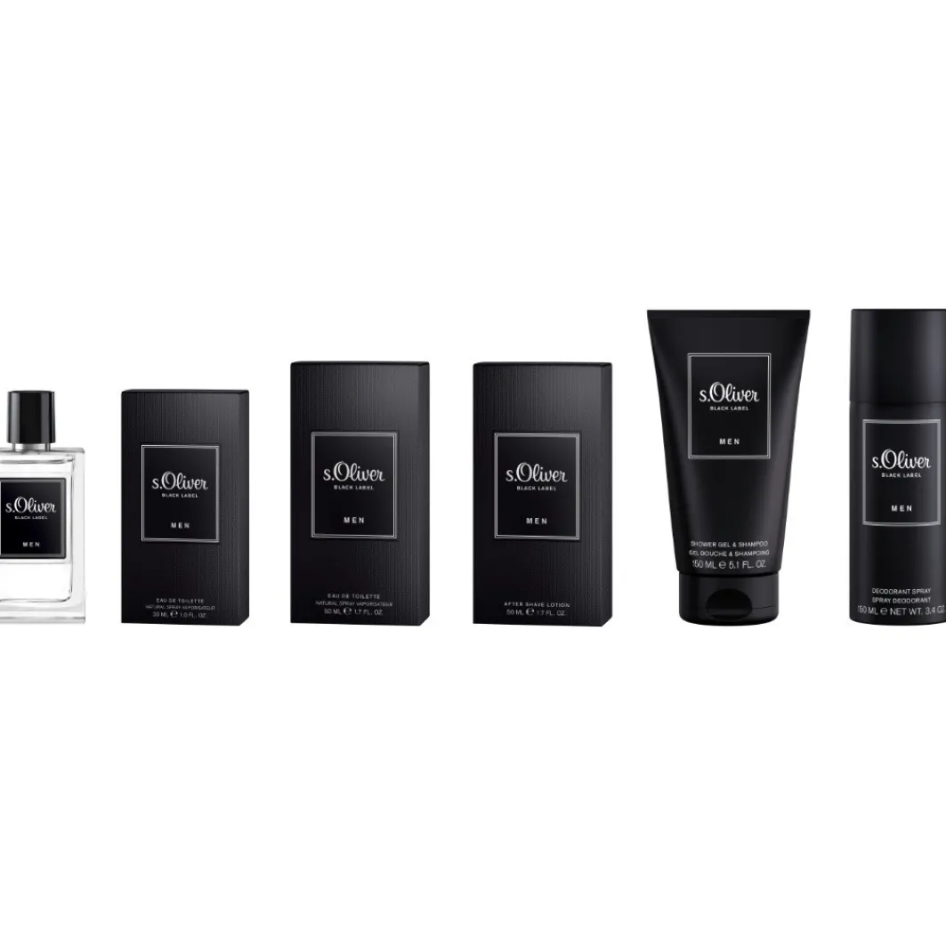 S.Oliver Dopobarba & After Shave^ Black Label After Shave Lotion
