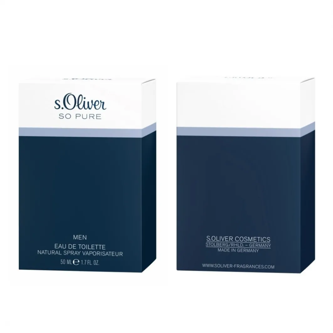 S.Oliver Fragranze Maschili^ So Pure Eau De Toilette Spray